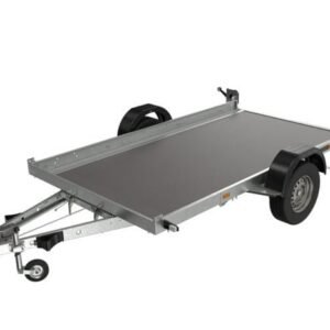 Reboque Monoeixo Travado Unitrailer Kompakt 330c Mma 1500 Kg Basculante 330x185 Para Transporte De Quad