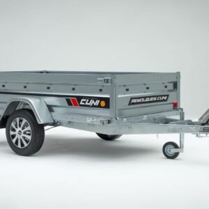 Reboque de carga Cuni 240 com Travão