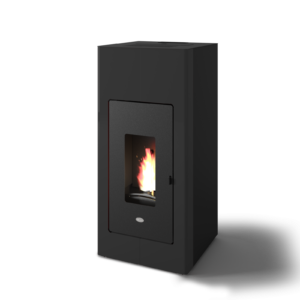 Salamandra a pellets hidro ILARIA 17,5KW PRETA