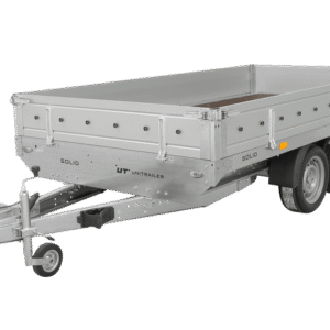 Reboque De Dois Eixos 325x170 Com Rodas Unitrailer Solid + 320/2 Dmc 2000 Kg