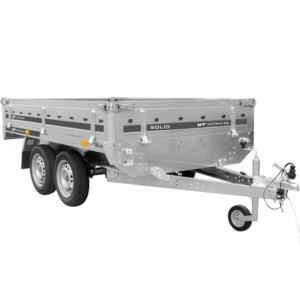 Reboque De Dois Eixos 254x151 Com Rodas Unitrailer Solid 250/2 Dmc 750 Kg